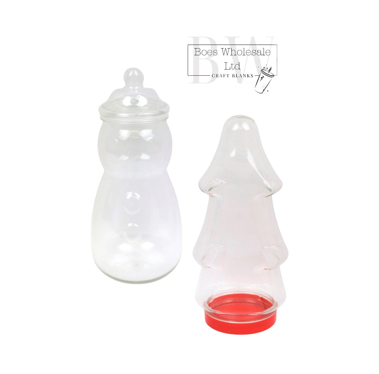 Christmas sweet jars