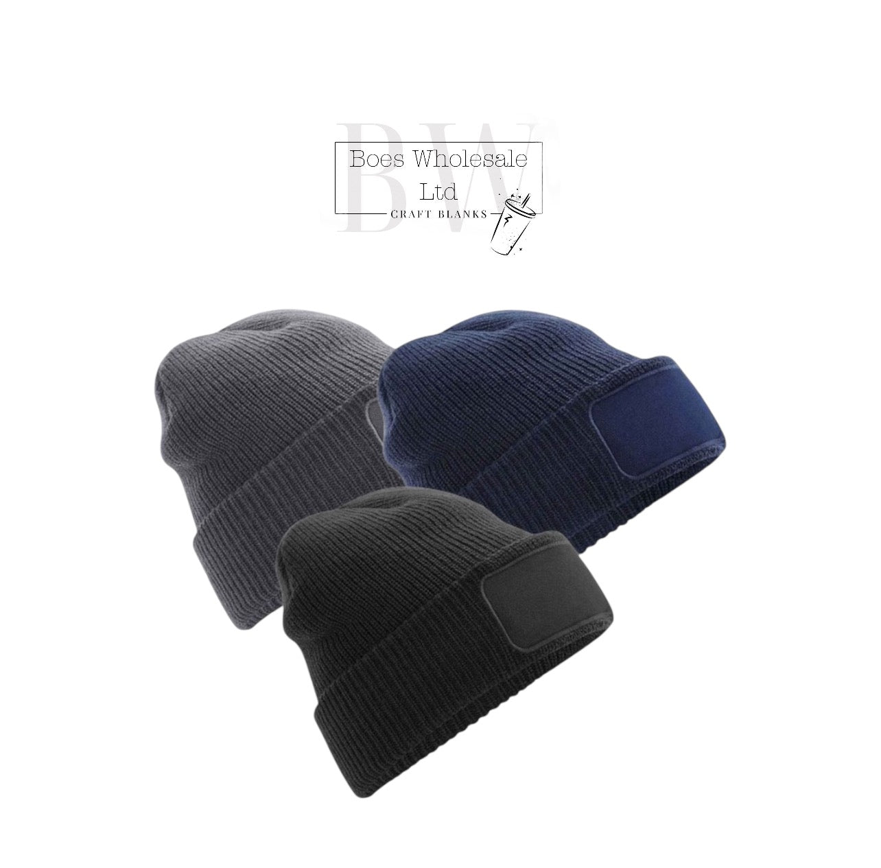 Adults Thinsulate Patch Beanie Hat