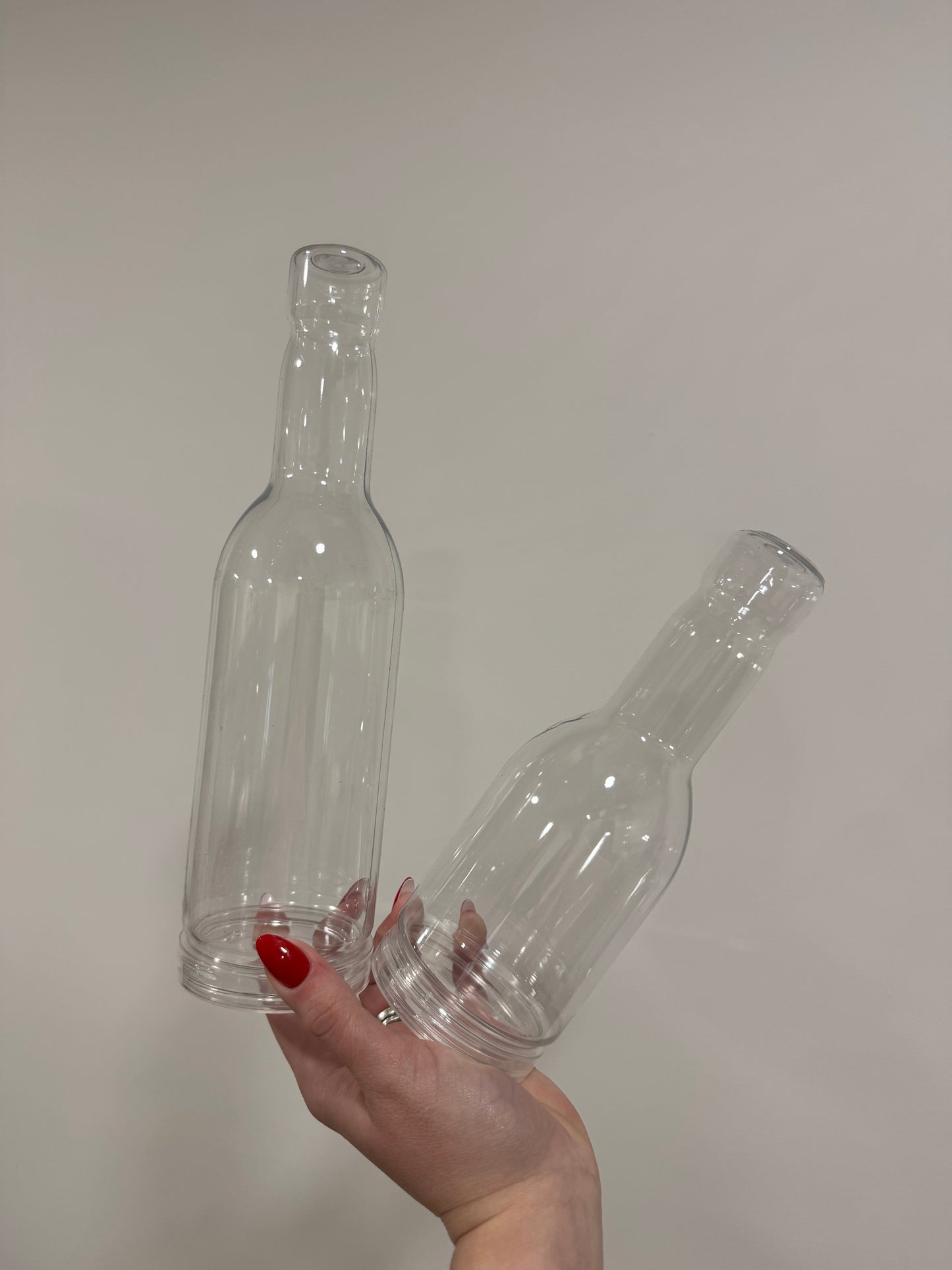 Plastic Bottle Shaped Sweet Jar