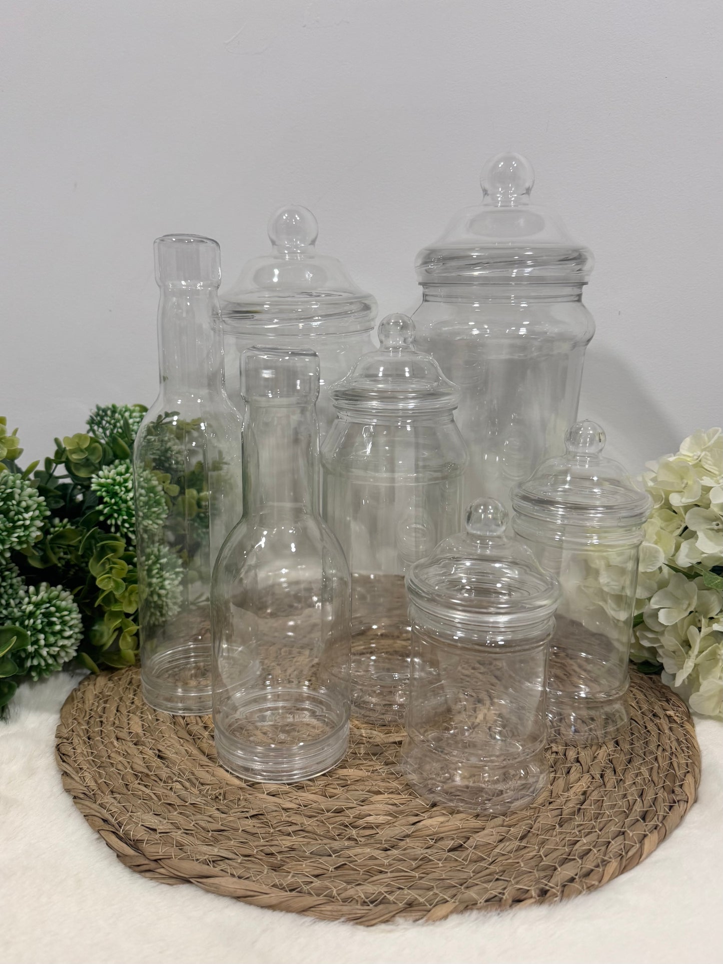 Plastic Bottle Shaped Sweet Jar