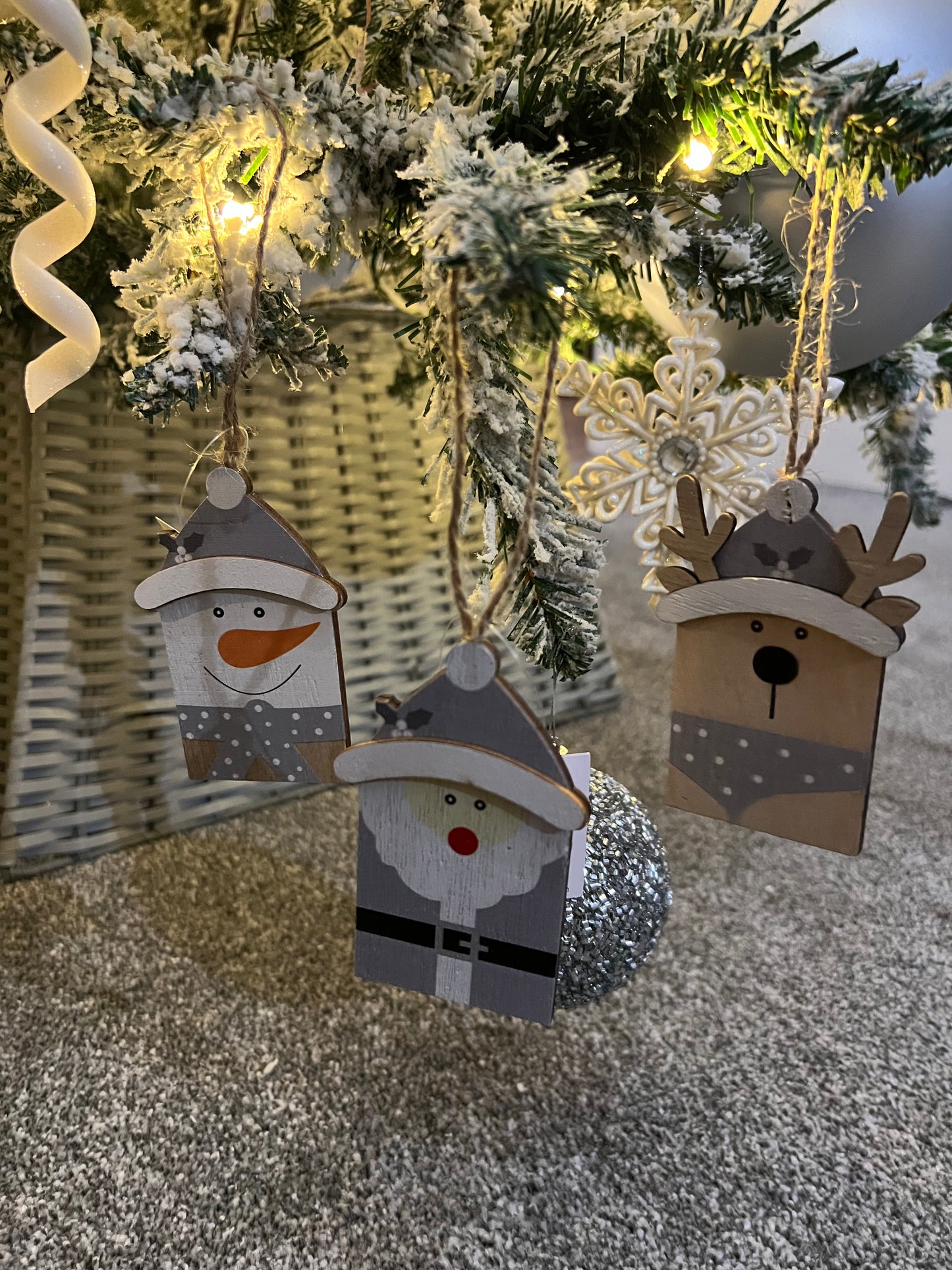 Wooden Character Decorations