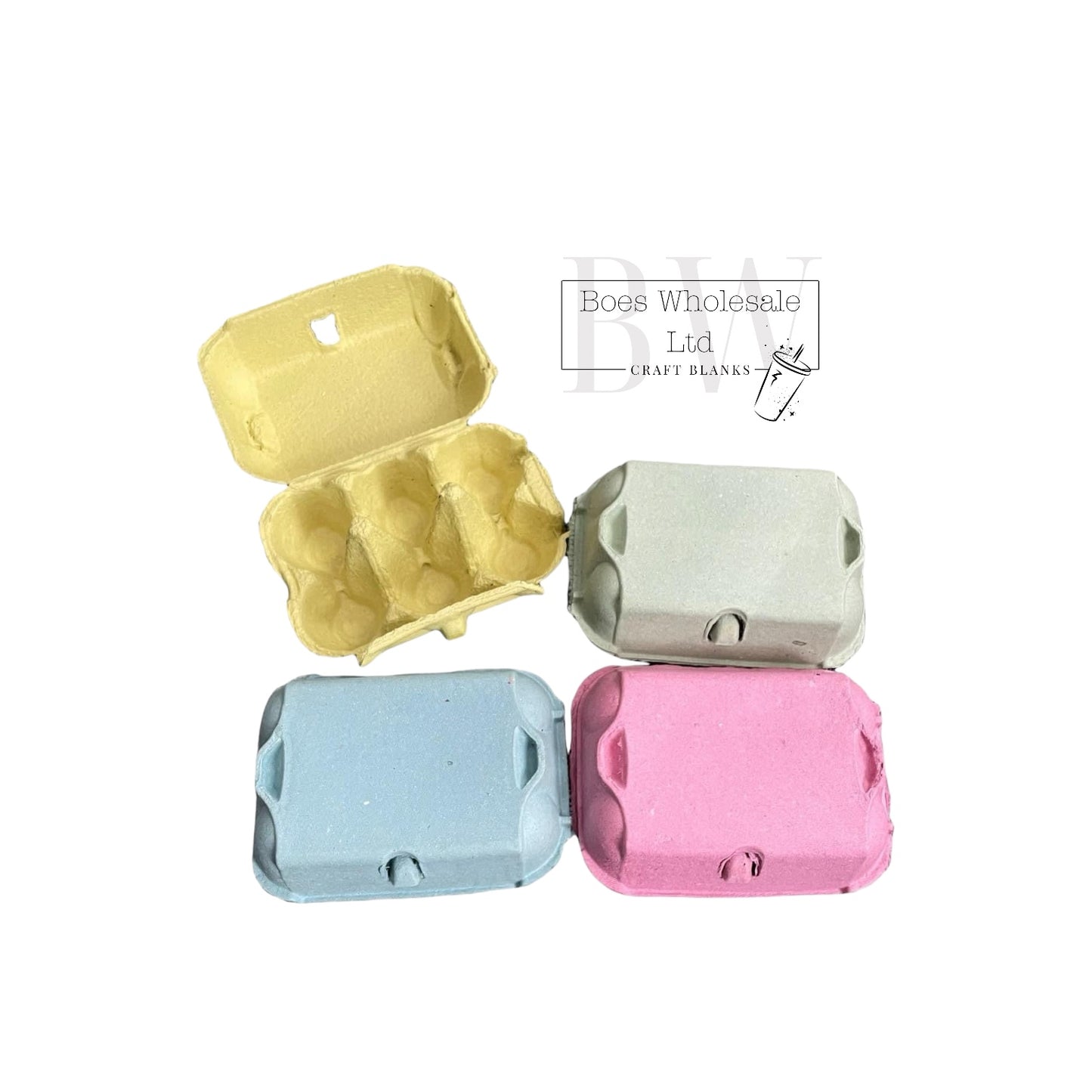 Coloured Egg Cartons