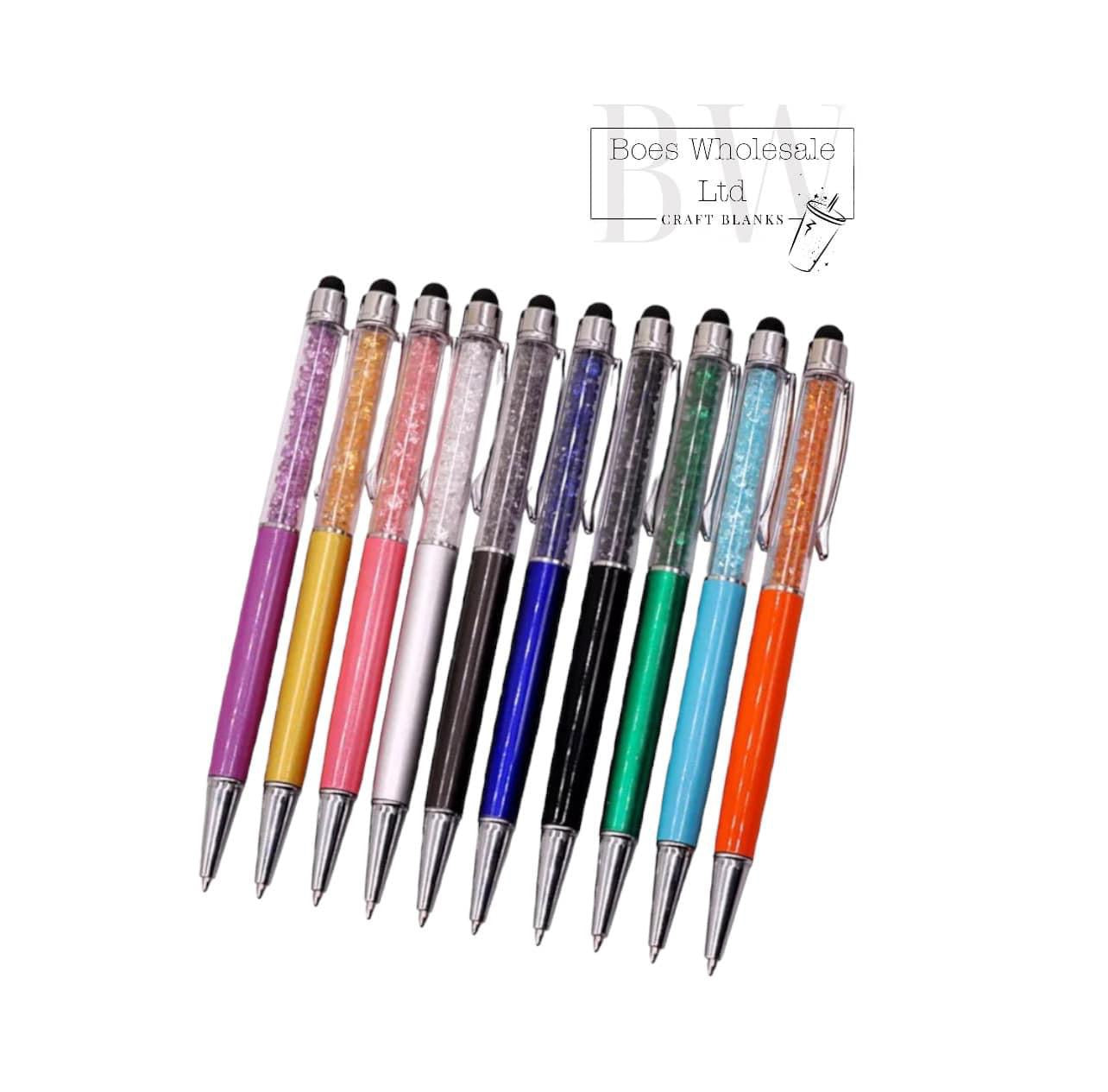 Crystal ballpoint pens