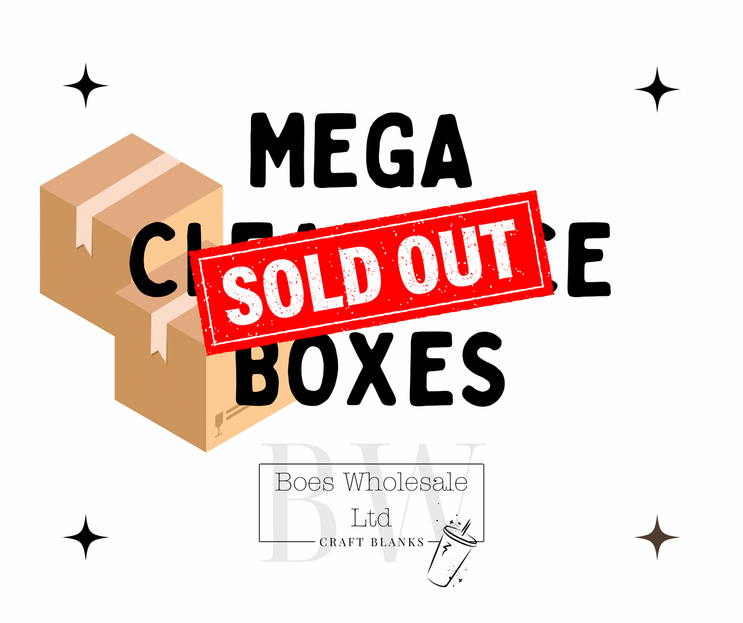 Warehouse Clearance Boxes