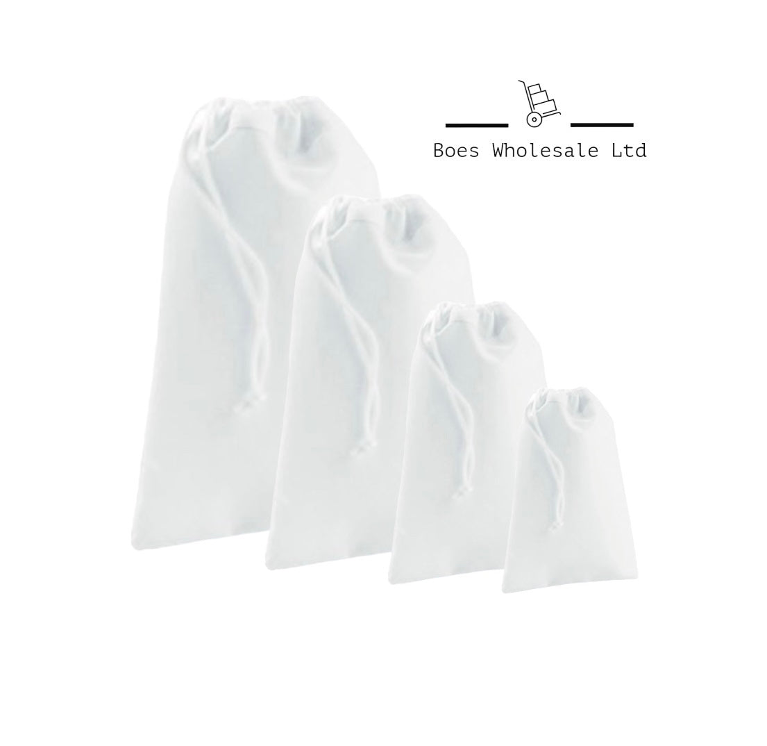 Sublimation Stuff Bag Drawstring Bags