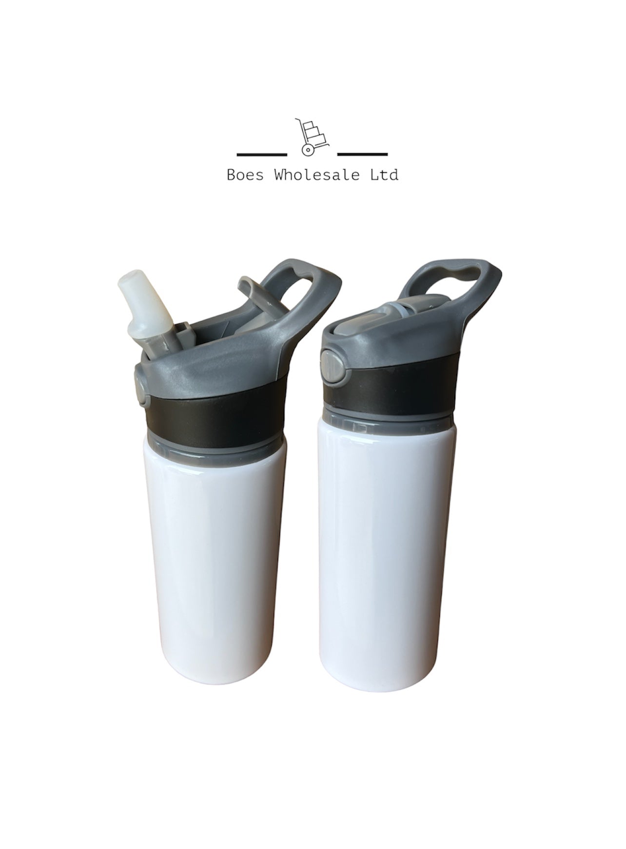 650ml Sublimation Drinks Bottles - Flip Lid