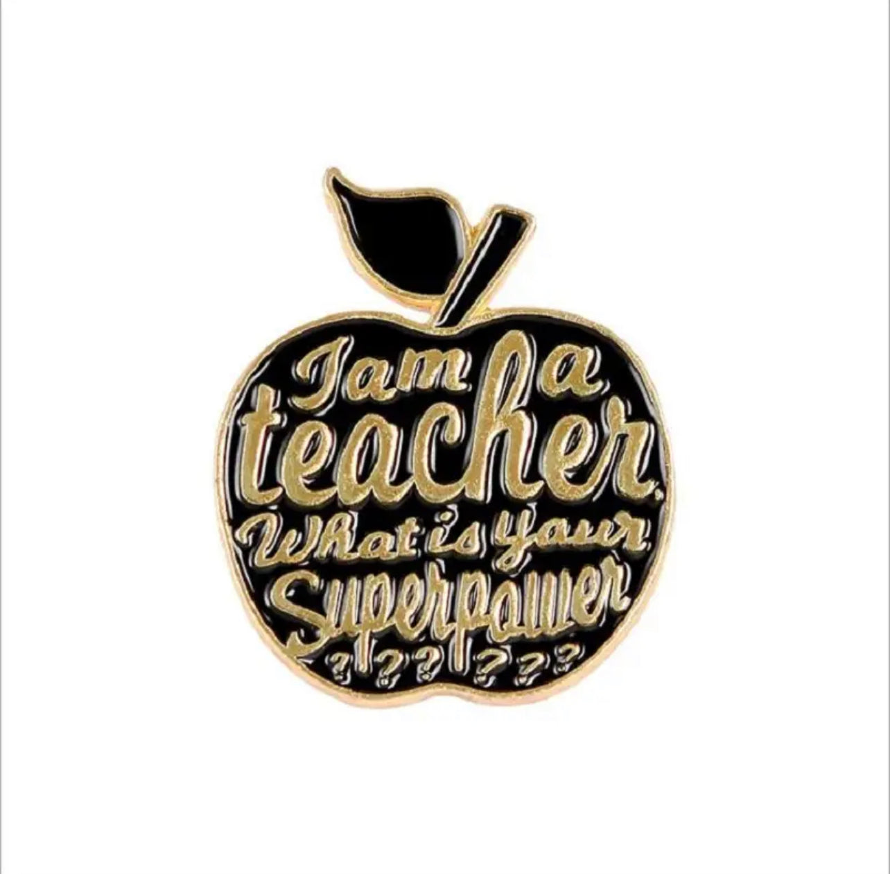 Teacher Pin Badges