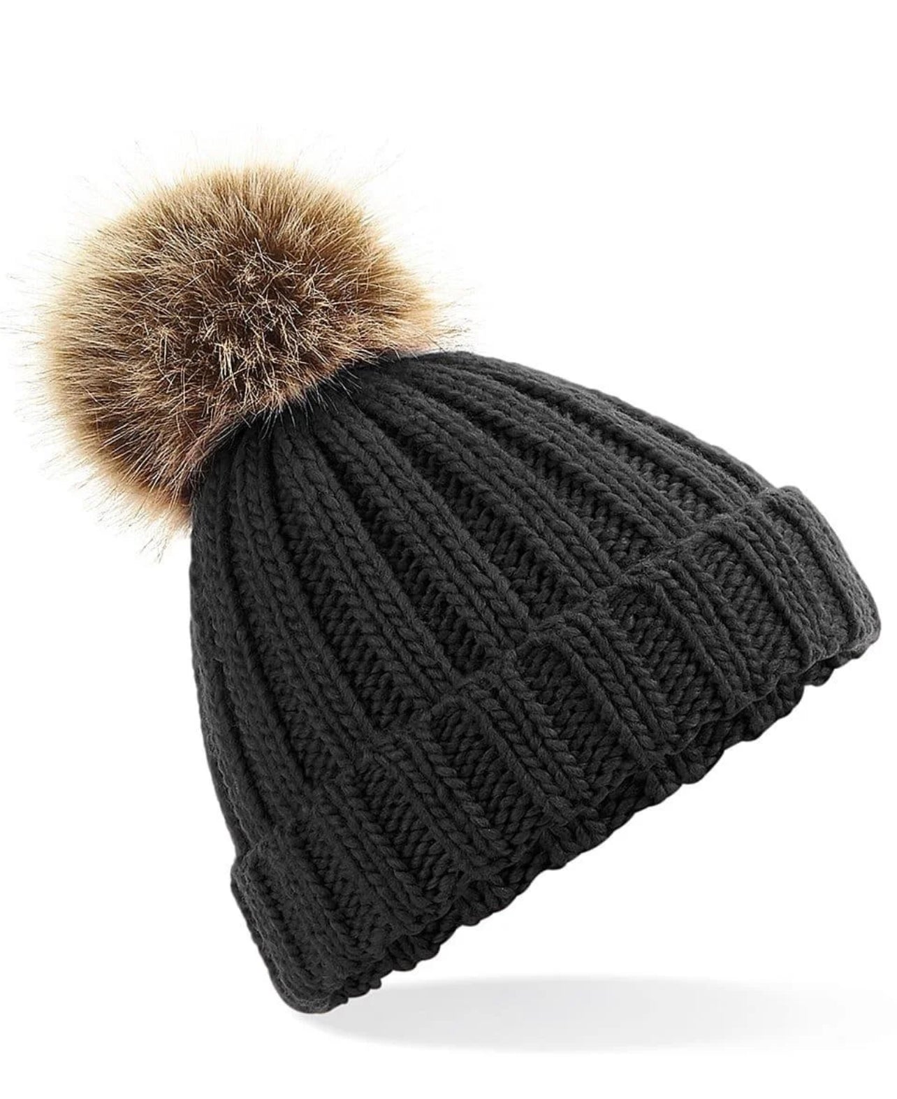Infant/Toddler PomPom Chunky Beanie Hat