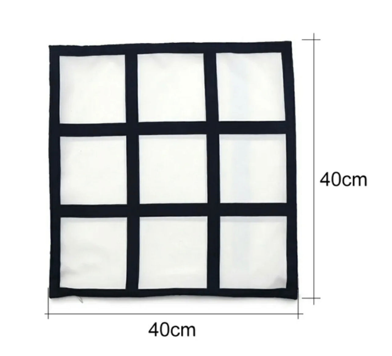 Sublimation Photo Panel Cushion Cover 40x40