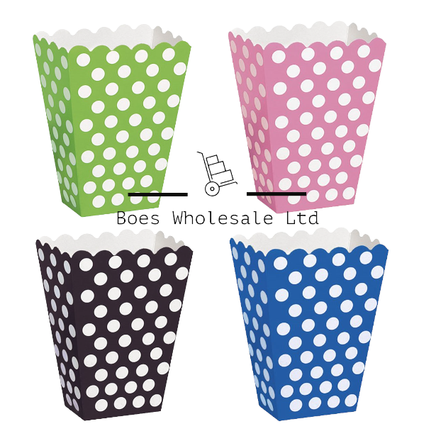 ⭐️ Polkadot Treat Boxes - 4 Colours