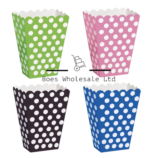 ⭐️ Polkadot Treat Boxes - 4 Colours