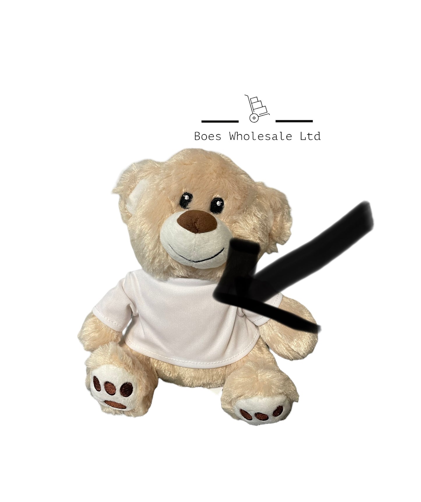 Teddy Bear in a T-shirt 20cm (Sublimation T-shirt)