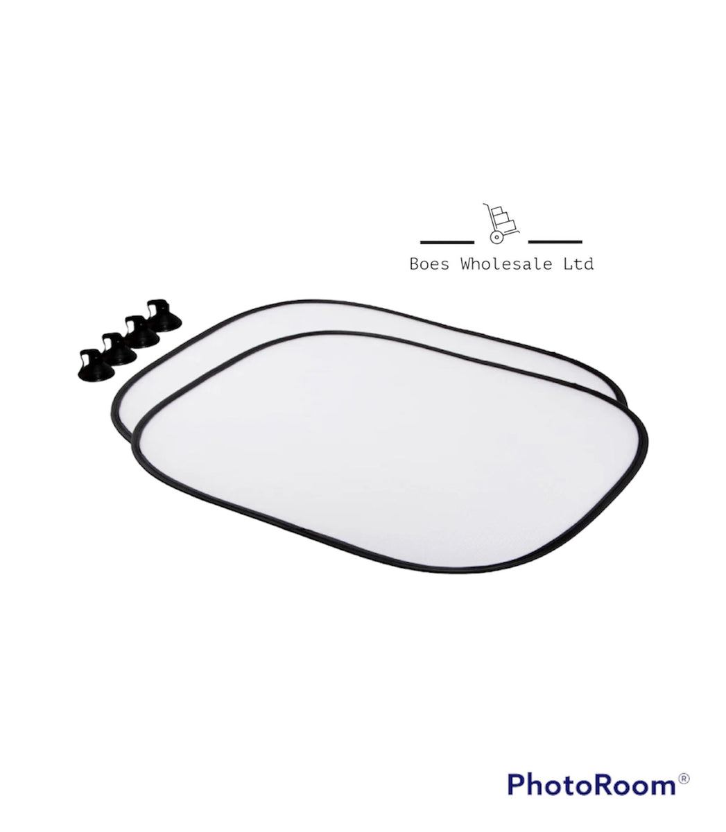 Blank Sublimation Car Shades Pair 440 x 365 mm Boes Wholesale Ltd