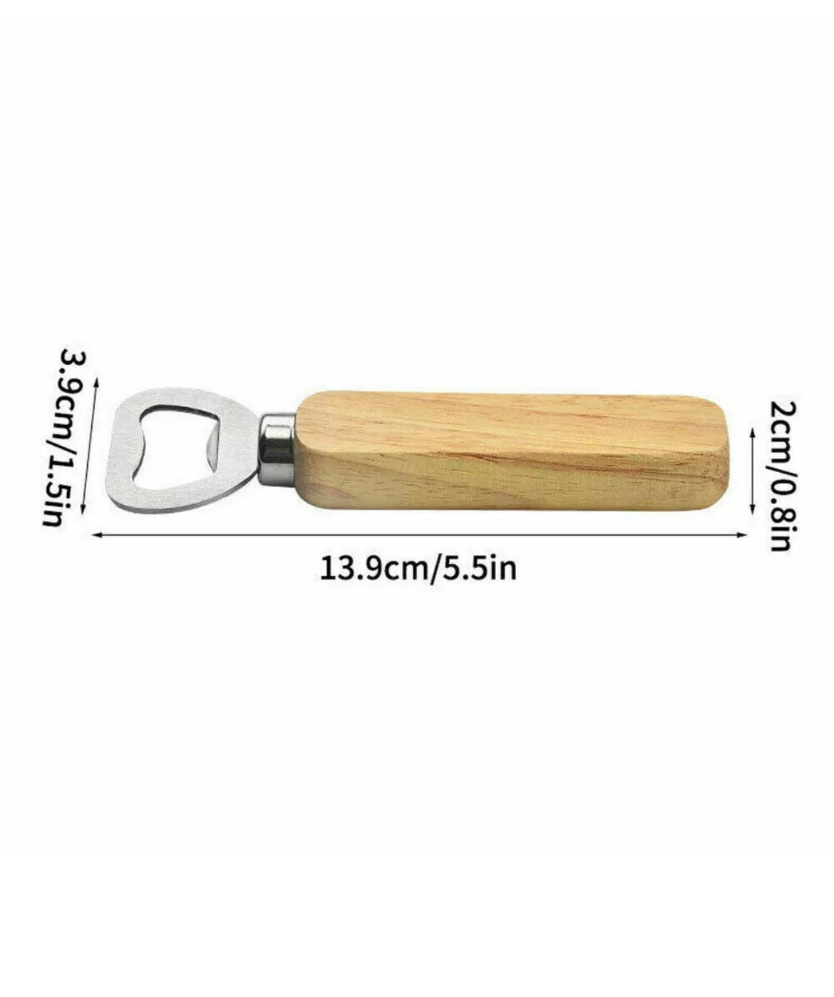 Wooden Handle Bottle Openers