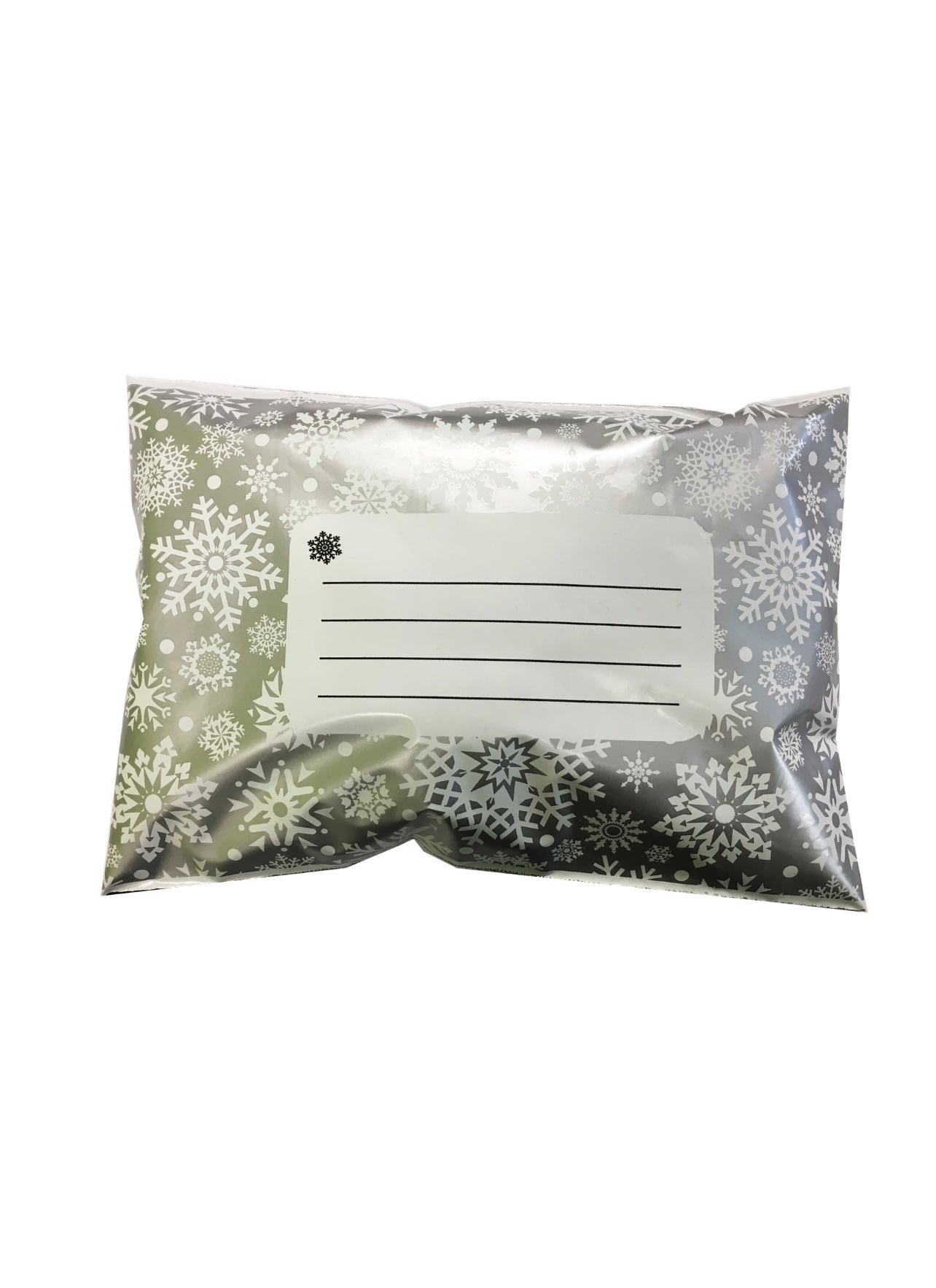 Large Snowflake Postal Bags