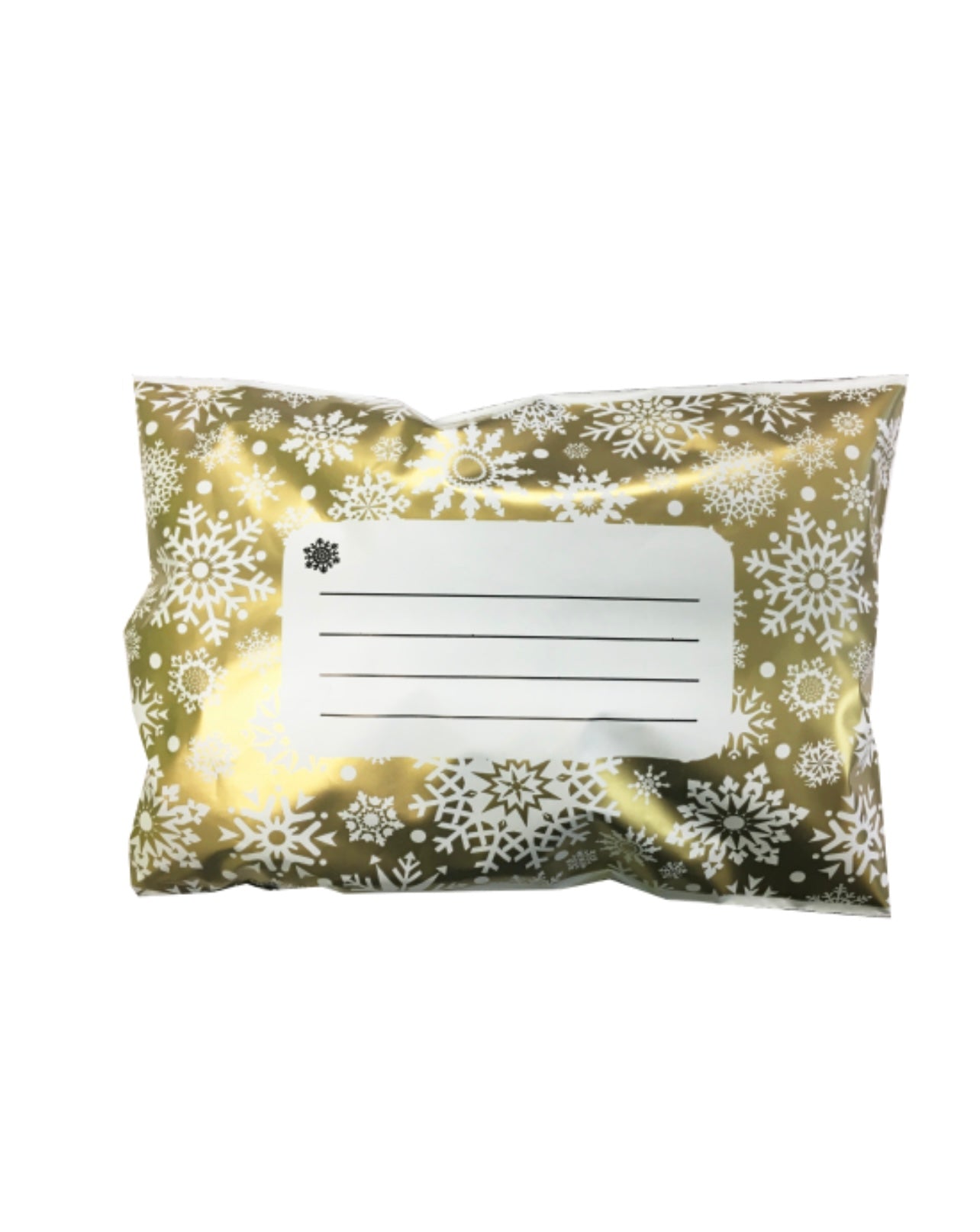 Large Snowflake Postal Bags