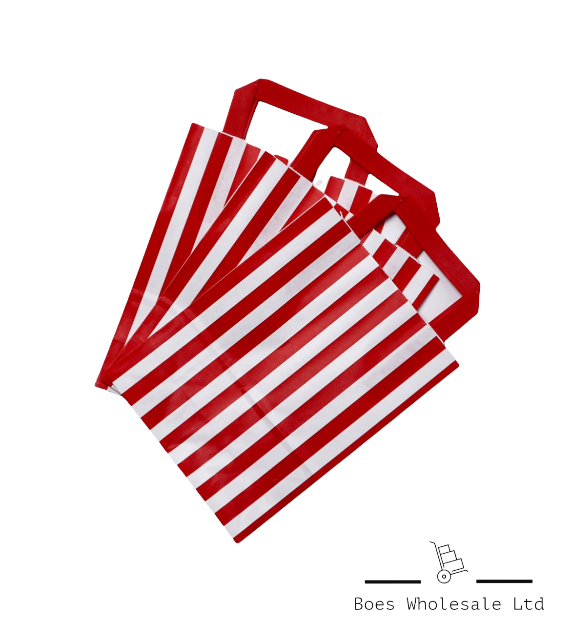 Stripe Paper Bag (Pack of 10)