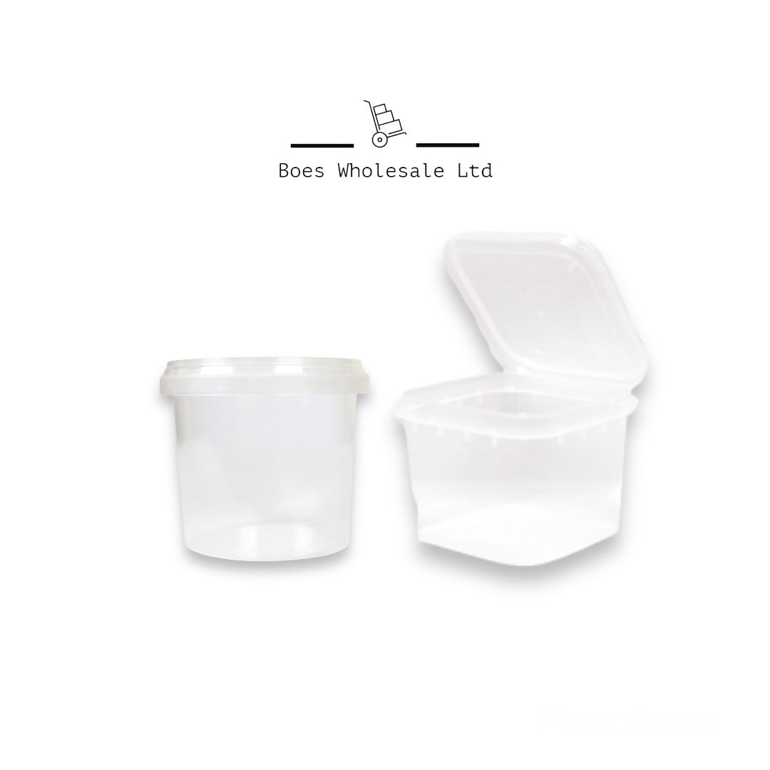 Small Sweet Tubs/Buckets 350ml/360ml