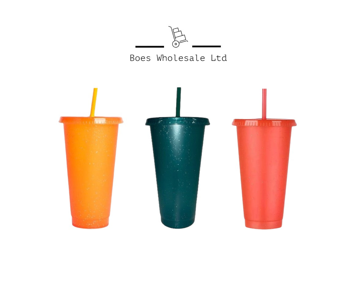 Glitter Cold Cups 24oz