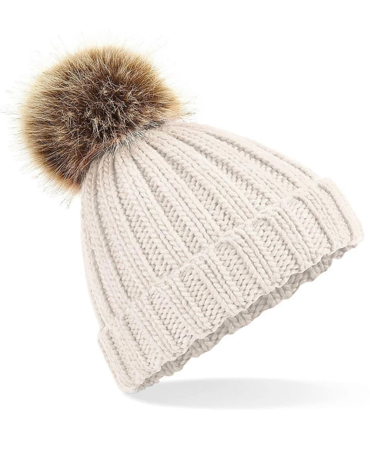 Infant/Toddler PomPom Chunky Beanie Hat