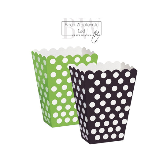Polkadot Treat Boxes - Pack of 8