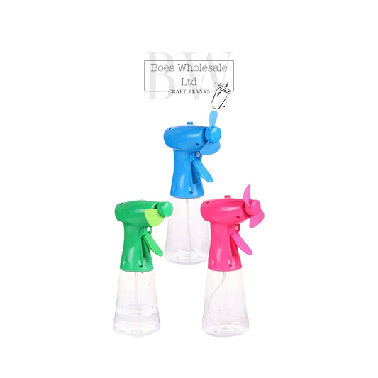Hand Held Water Mist Spray Fan