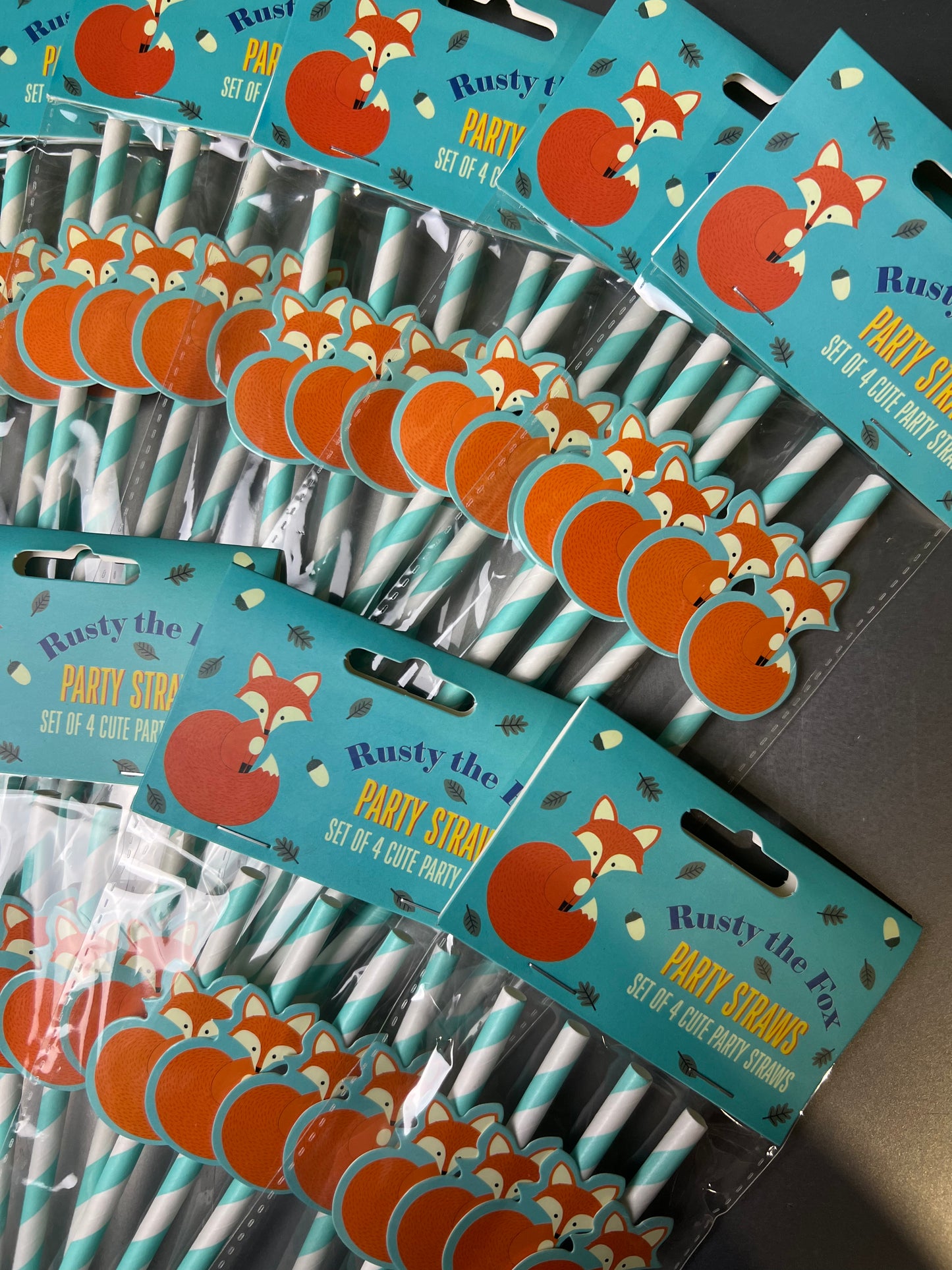 10x Fox Straw Packs