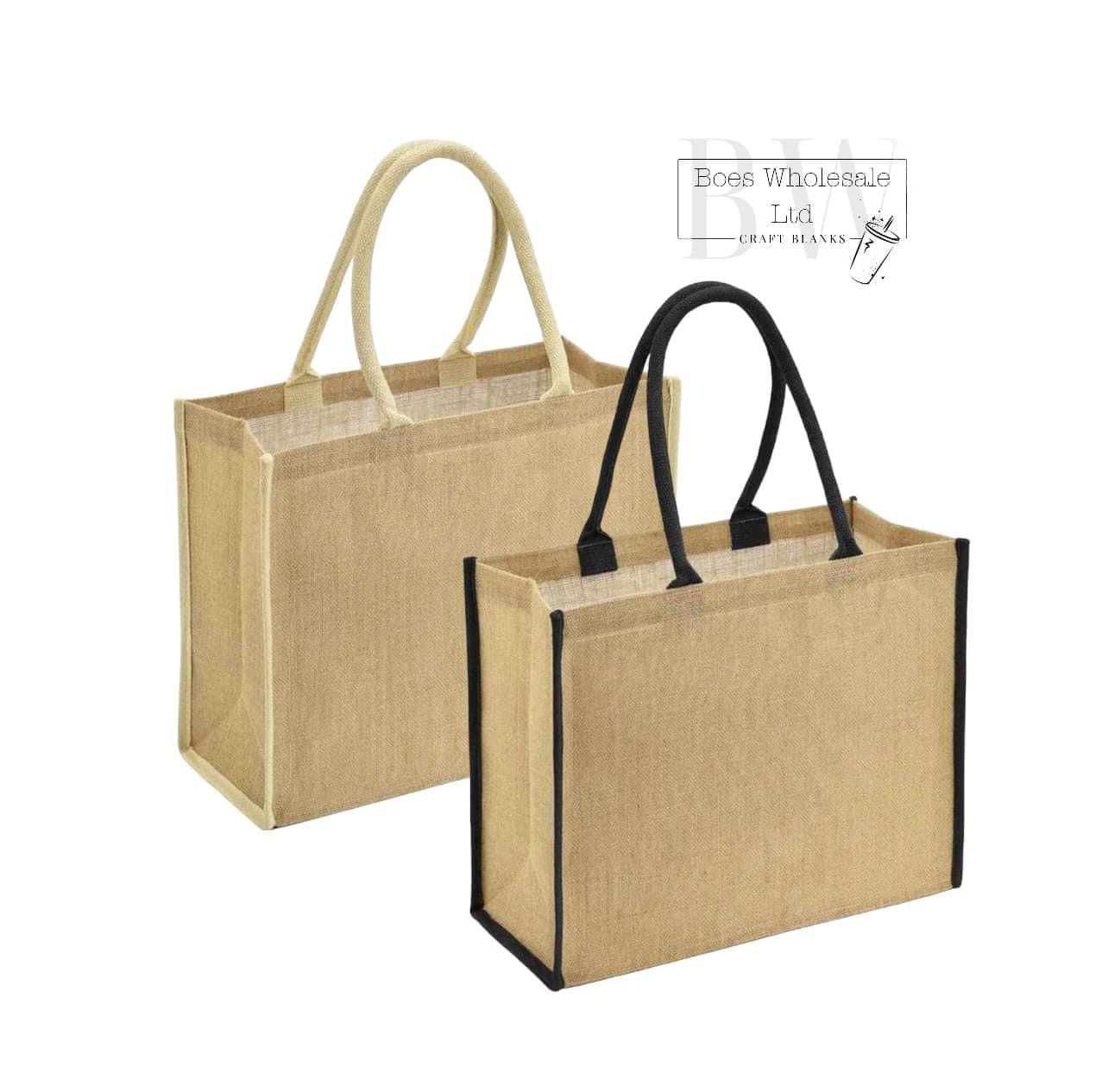 Edged Jute Bags