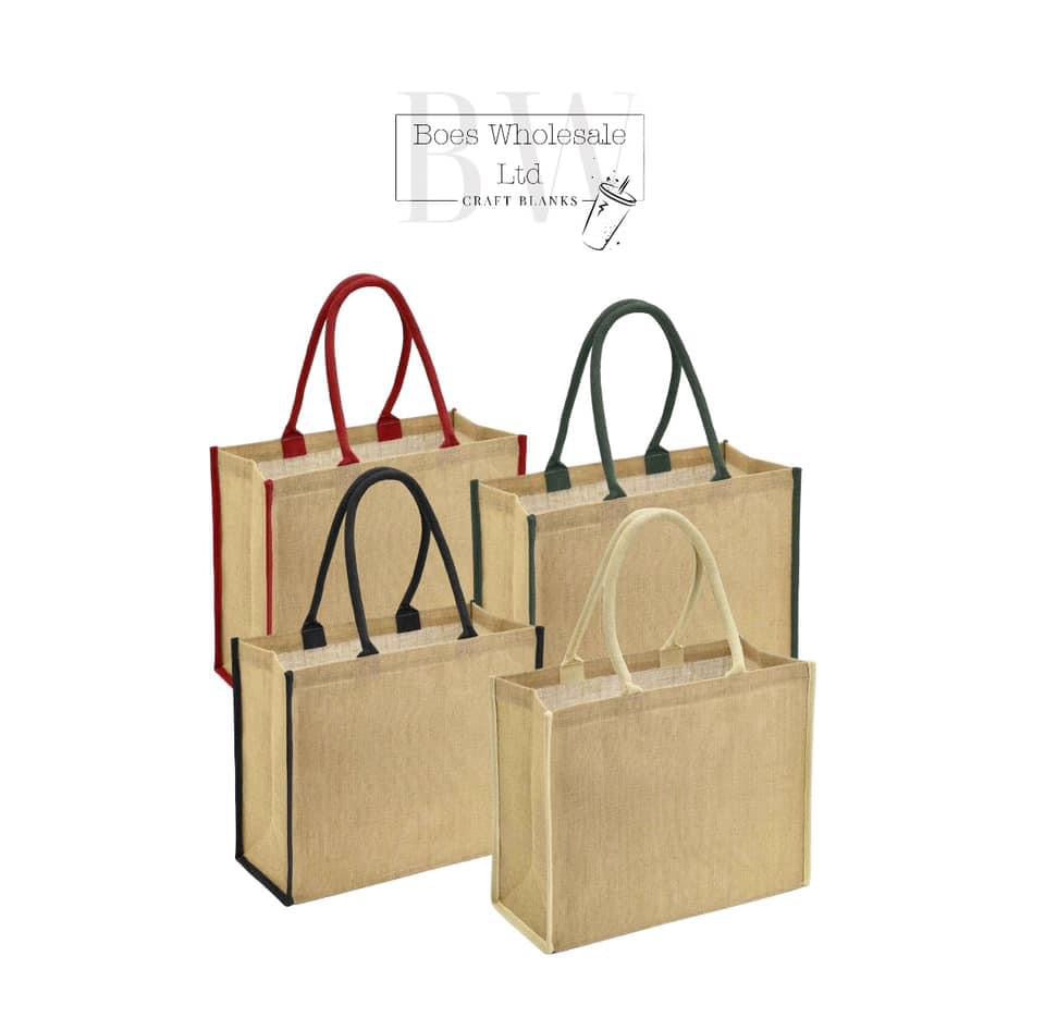 Edged Jute Bags