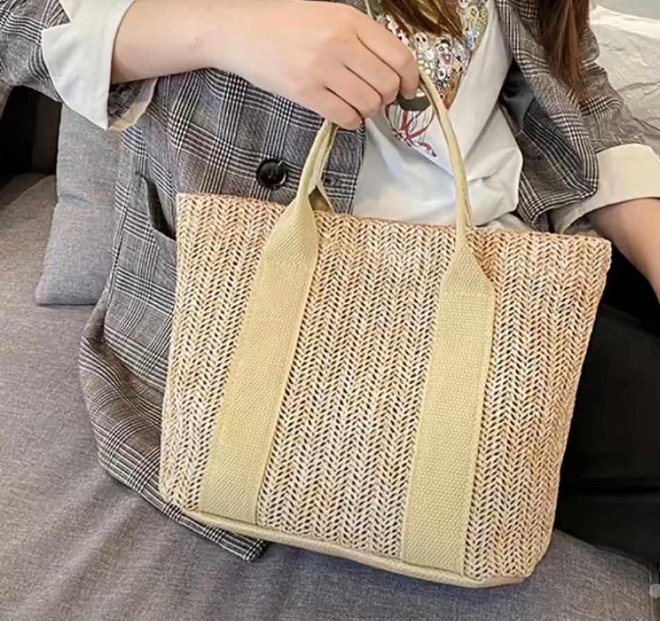 Straw Summer Bag