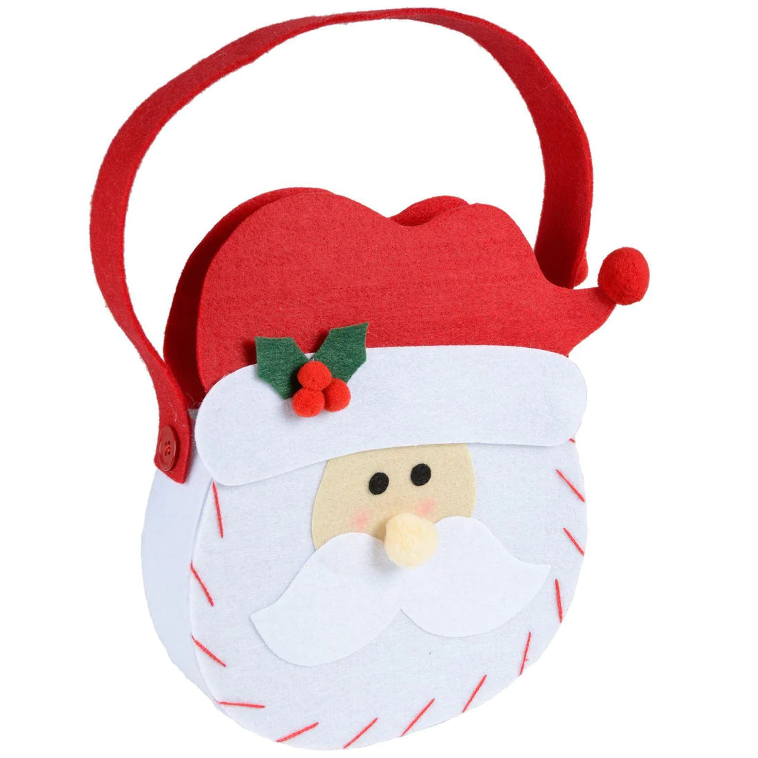 Santa/Snowman Christmas Felt Bags