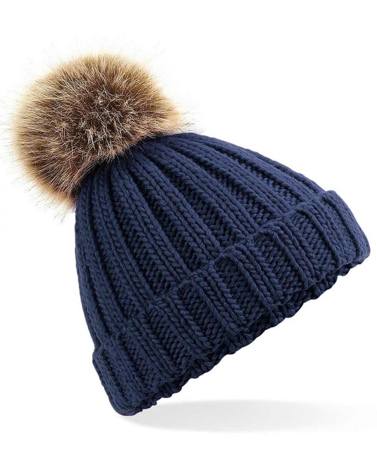 Infant/Toddler PomPom Chunky Beanie Hat