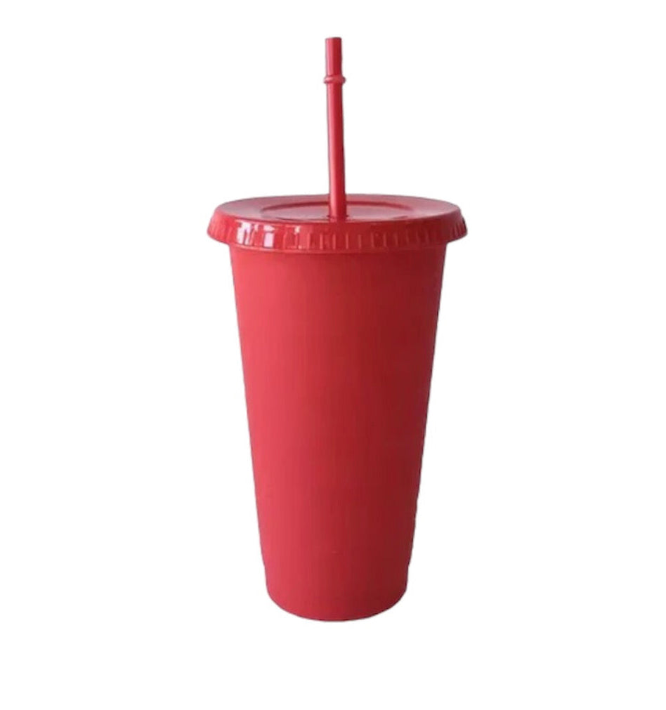 Solid Colour 24oz Cold Cups