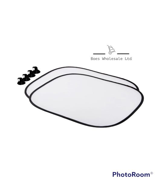 Blank Sublimation Car Shades - Pair - 440 x 365 mm